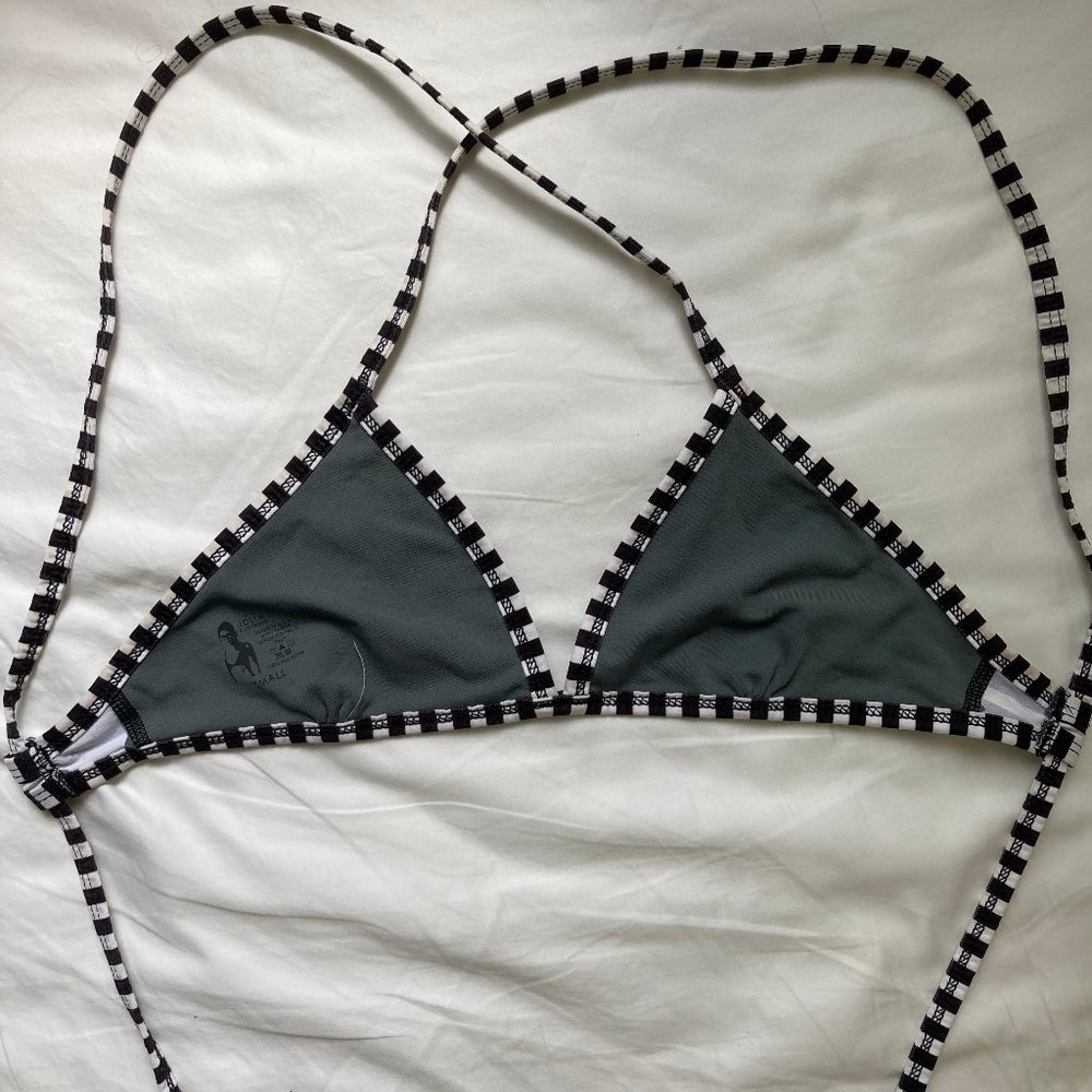 Rare Jolyn Striped Racerback top - Picture 2 of 4